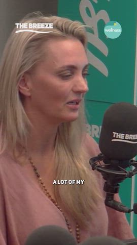 Anna Trubuhovich in The Breeze studio