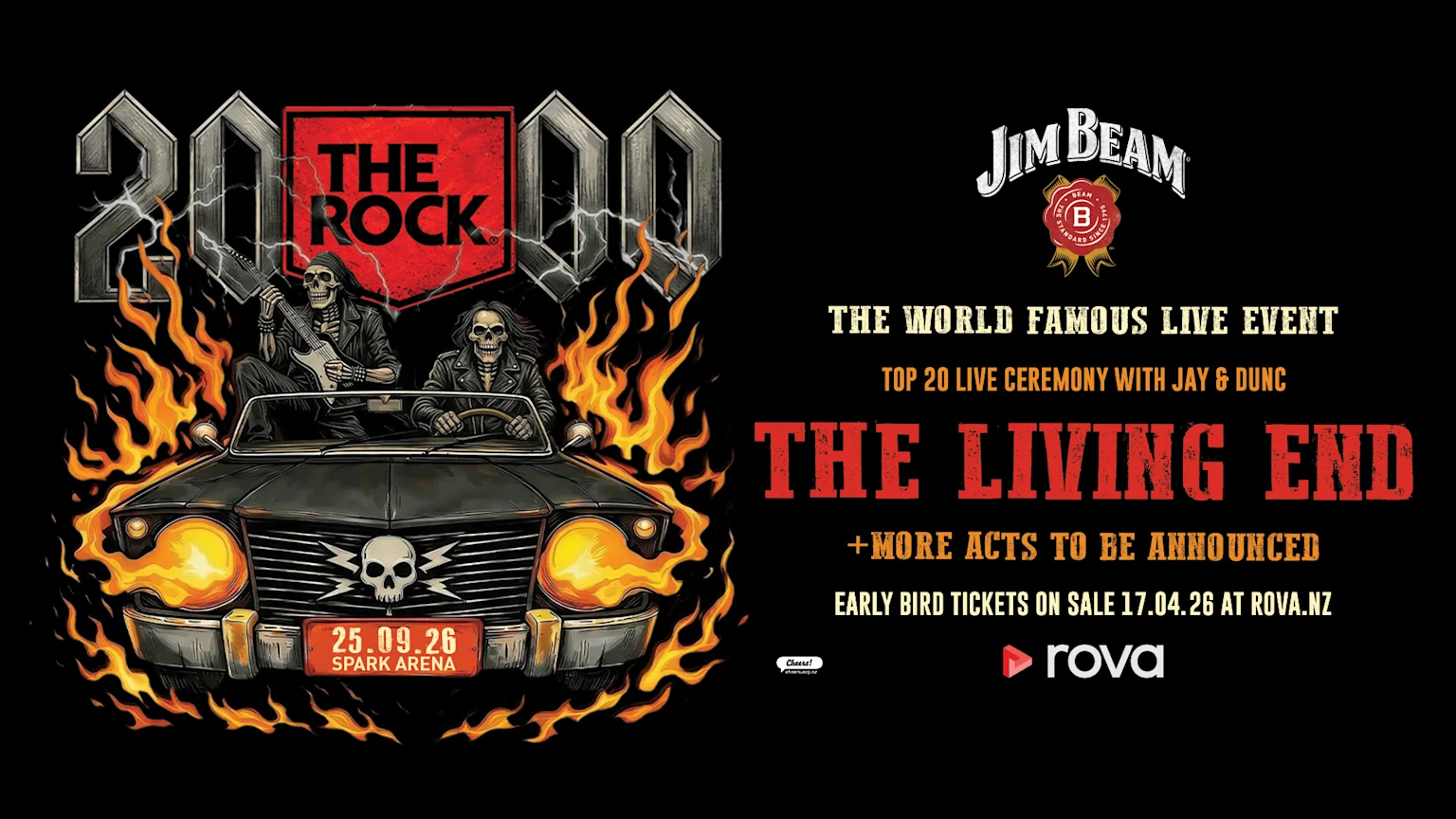 The Rock 2000 concert event poster