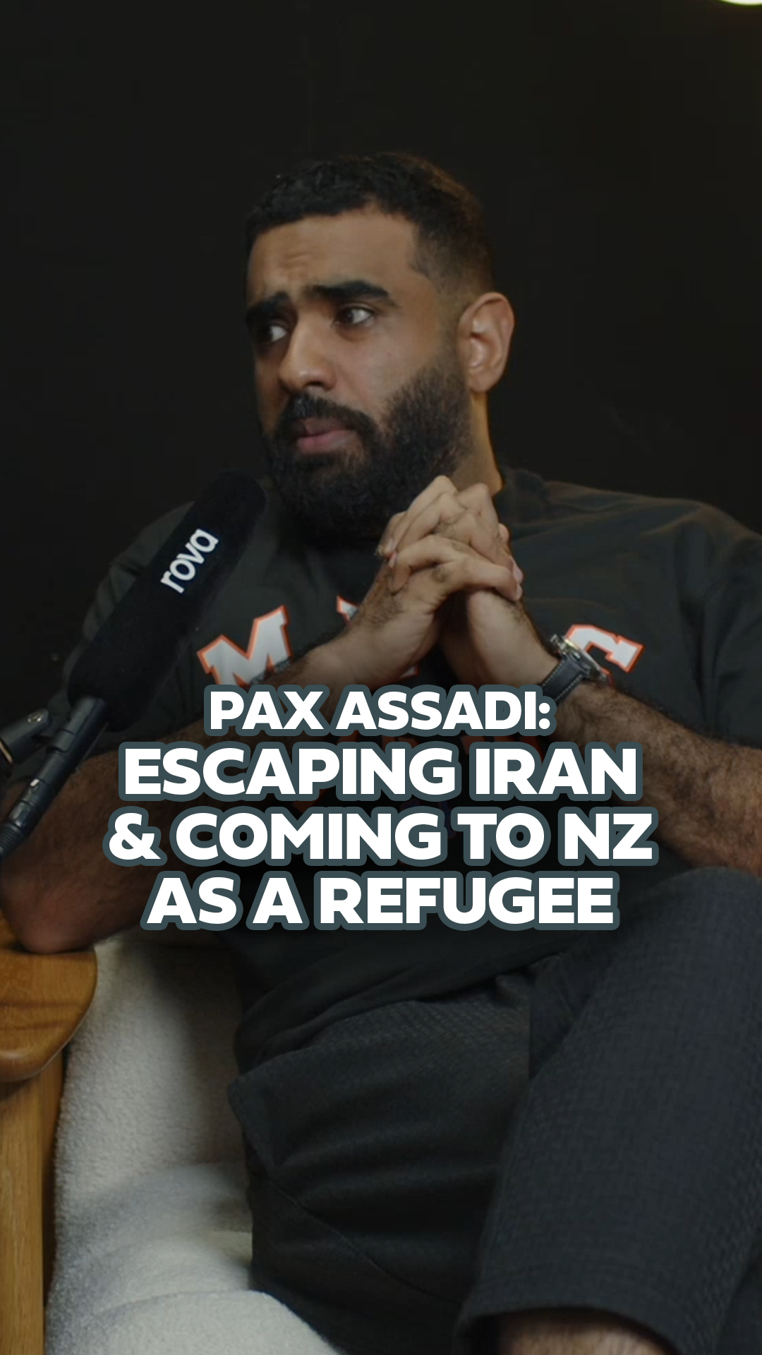 Pax Assadi: His Father's Journey to Escape Iran at 16 and Come to NZ as Refugees