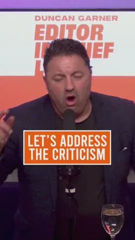 Let's Address the Criticism