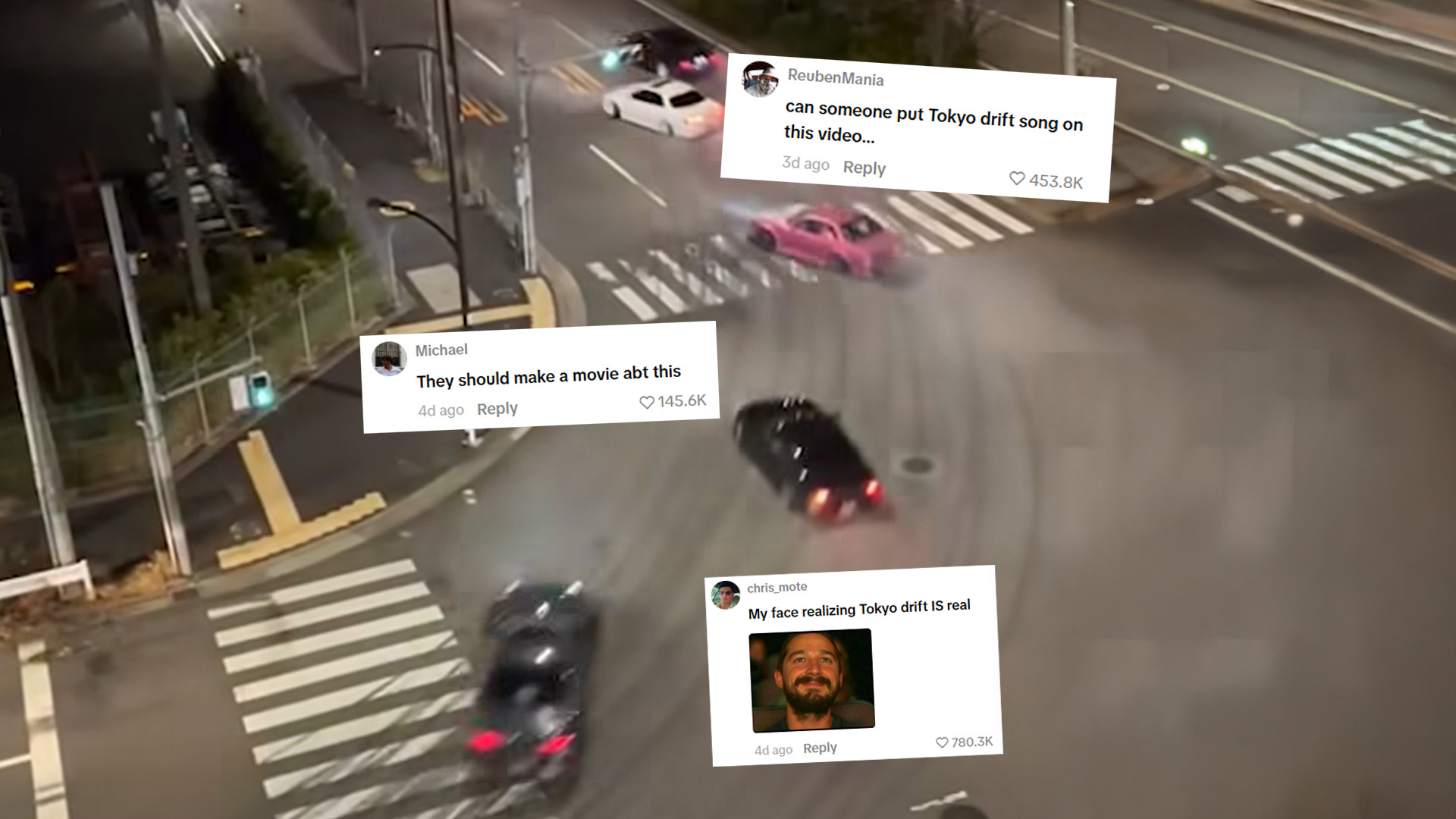 ‘Tokyo Drift in real-life’: Video of illegal Tokyo drift gang goes viral