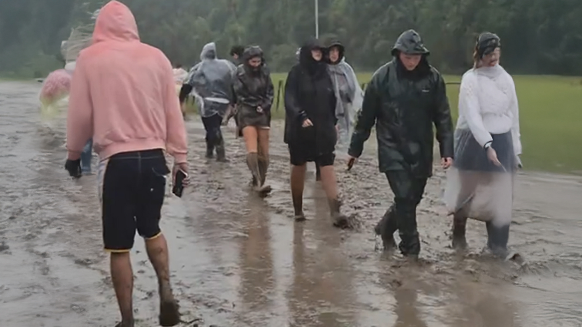 Rhythm and Vines mud grabs attention, but much of NZ is soaked