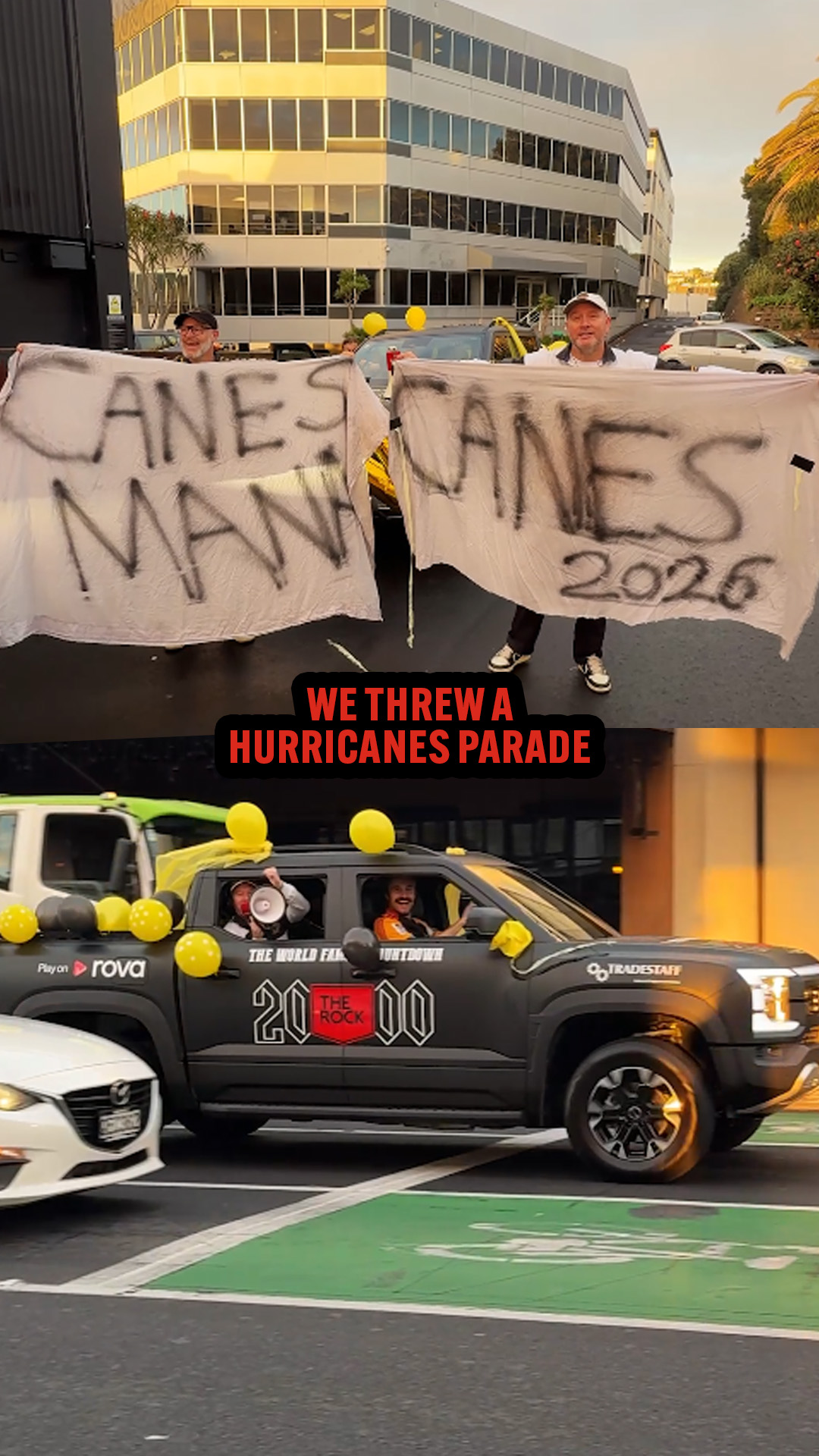 We threw our own Hurricanes Parade