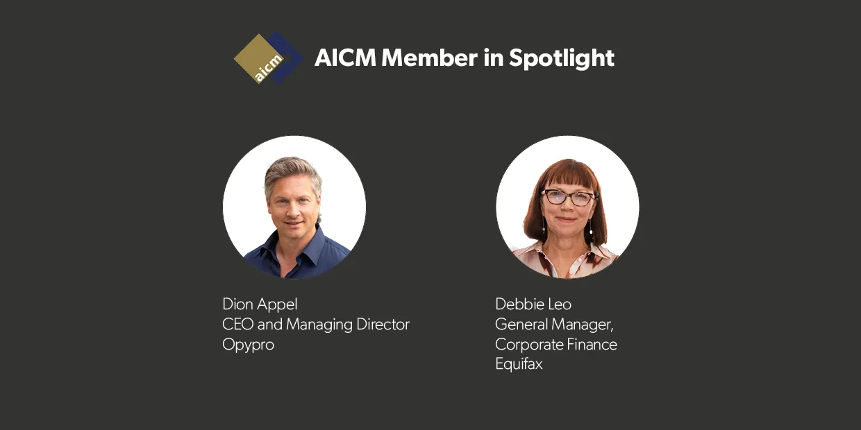 Dion Appel and Debbie Leo_Opypro and AICM Member in Spotlight