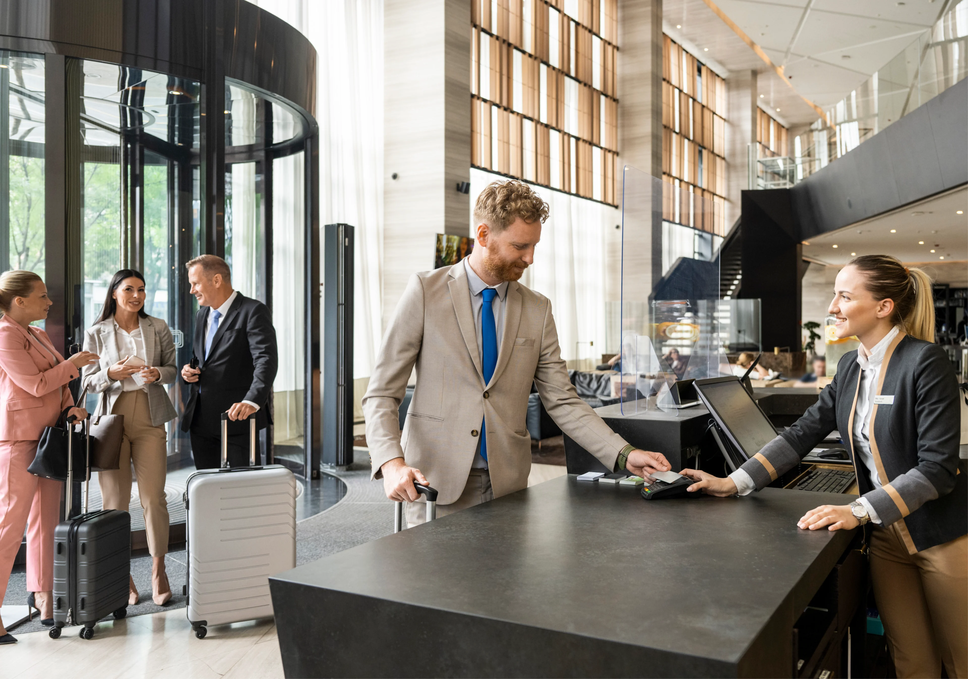 Image of hotel lobby