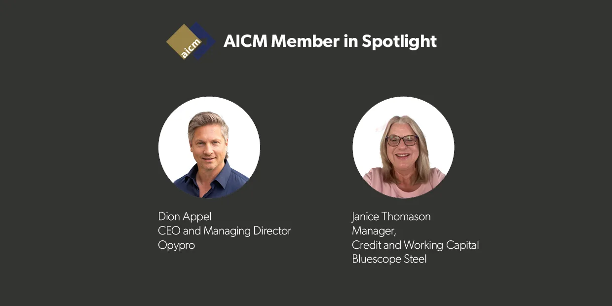 Dion Appel and Janice Thomason_Opypro and AICM Member in Spotlight