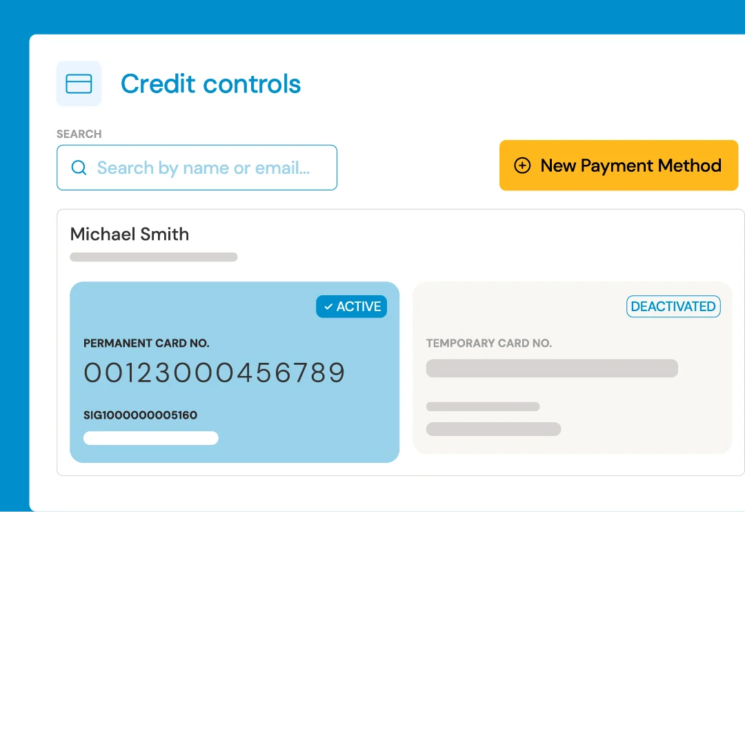 Illustration of credit controls for Opypro