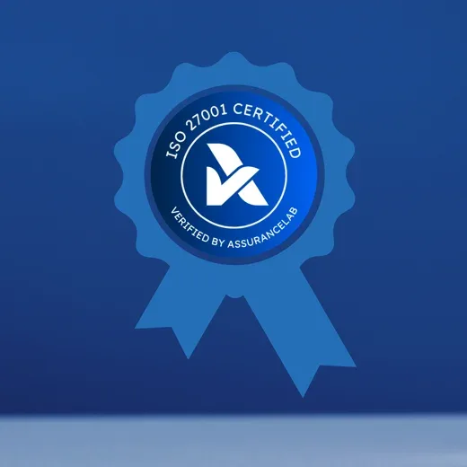 ISO 27001 certified banner