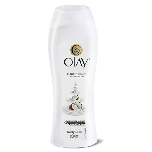 PDP PH -  Olay Clean Moisture with Coconut Milk Body Wash 200ml packshot