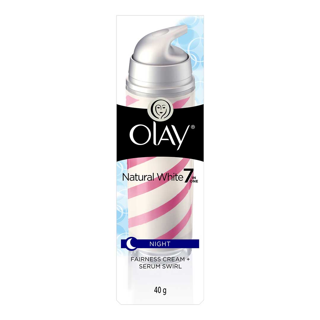 PDP PH - Olay Natural White 7 IN ONE Night Fairness Cream + Serum Swirl SI1
