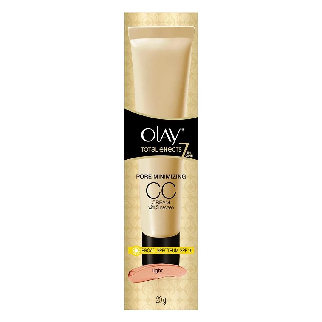 Olay Total Effects 7 in One Pore Minimizing CC Cream with Sunscreen SPF 15 Light