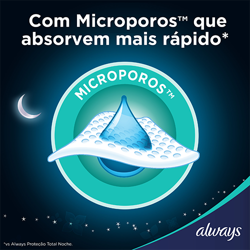 Absorvente Always Dia Ultrafino Com Abas Seca