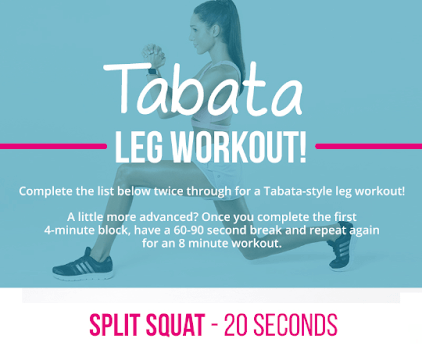 Tabata workout