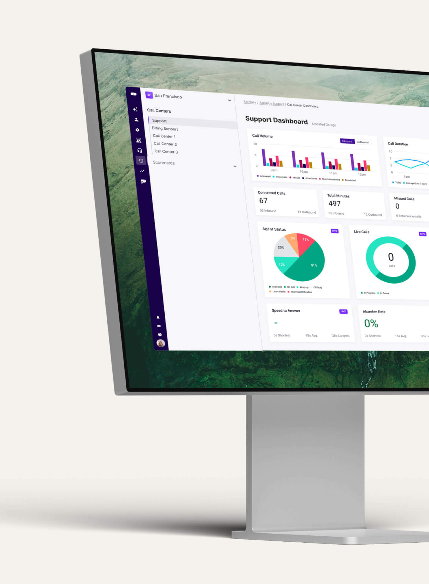 Dialpad's contact center platform