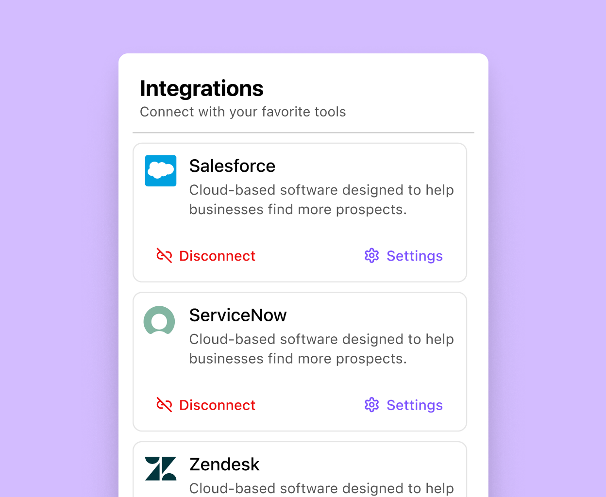 Dialpad's Salesforce integration automatically populating a call's details.