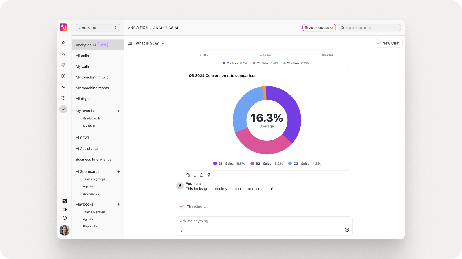  conversational analytics