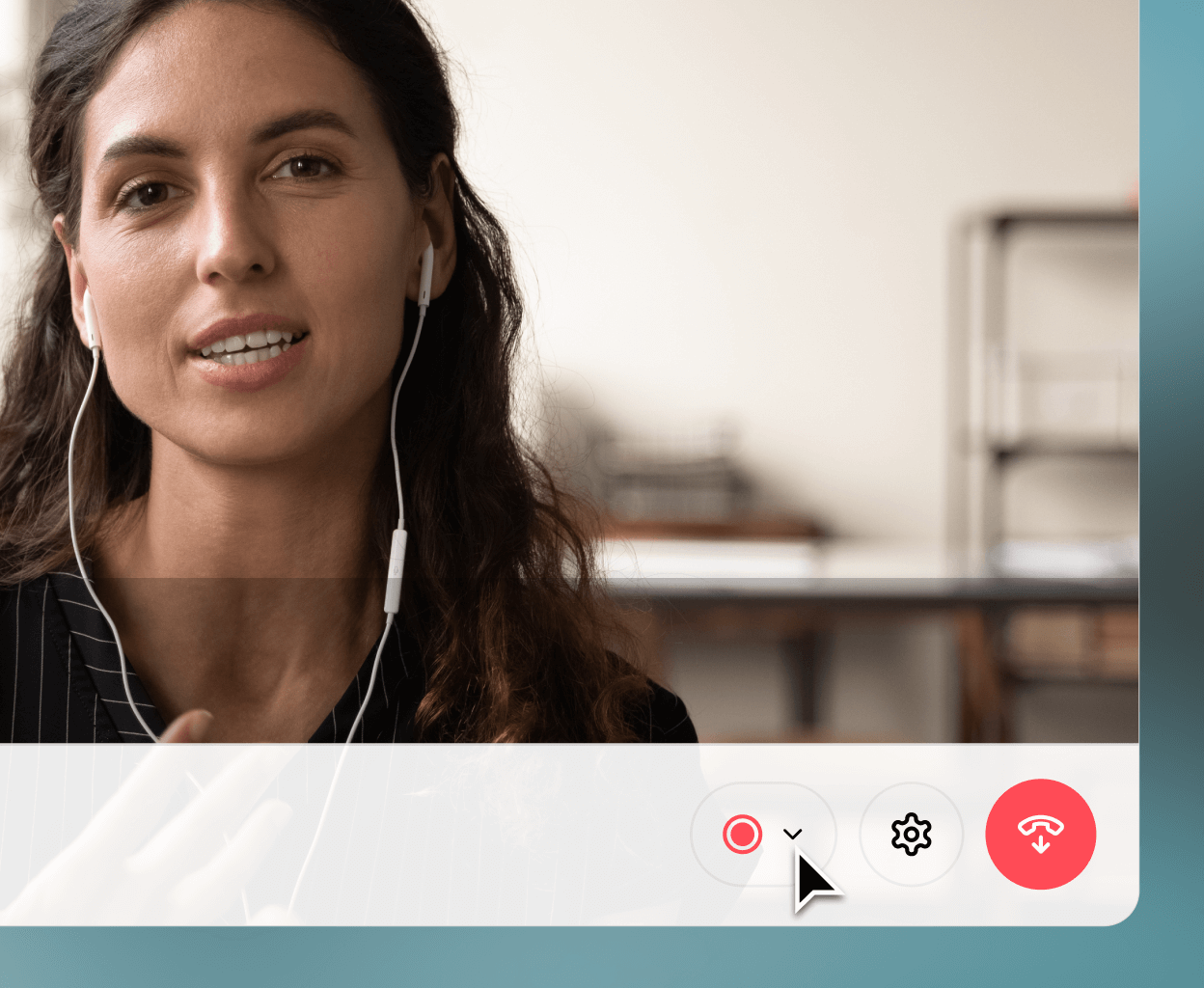 Toggling call recording on and off in Dialpad