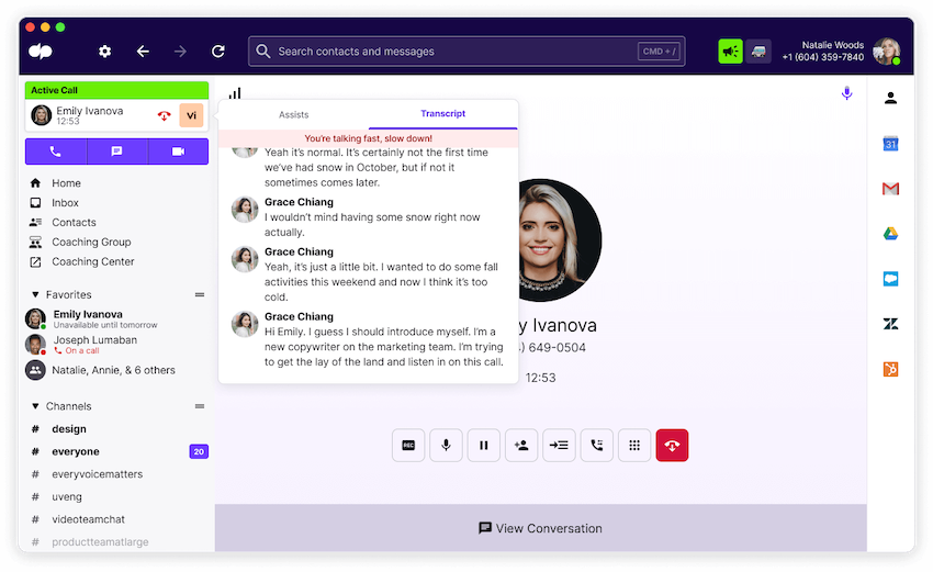 Speech coaching Pop up blog size