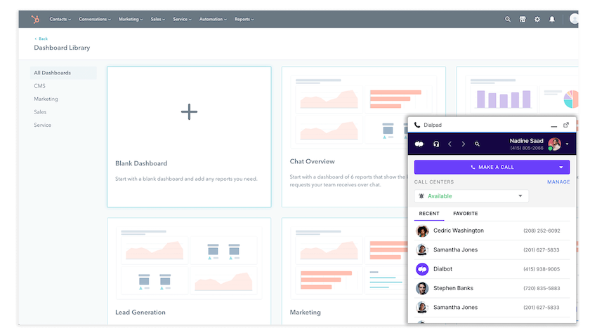 Hubspot dialpad dialer blog size
