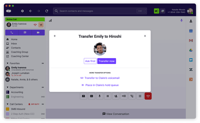Ask to transfer call blog size