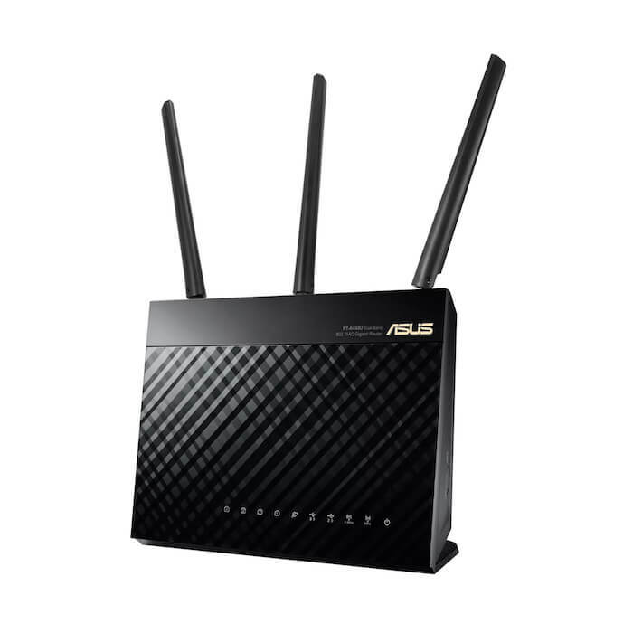 Asus RT AC68 U router blog size