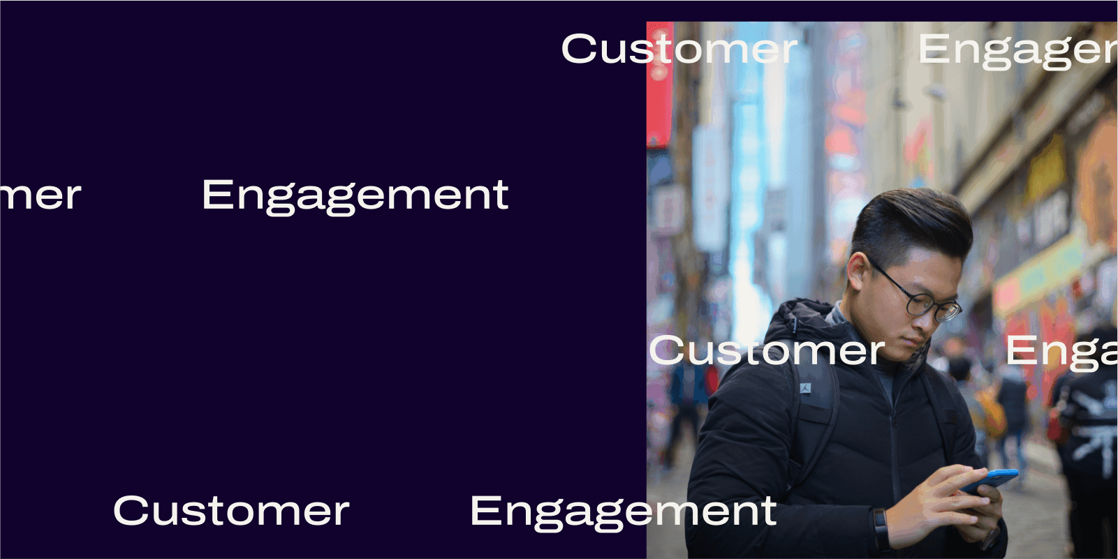 Customer engagement software Header