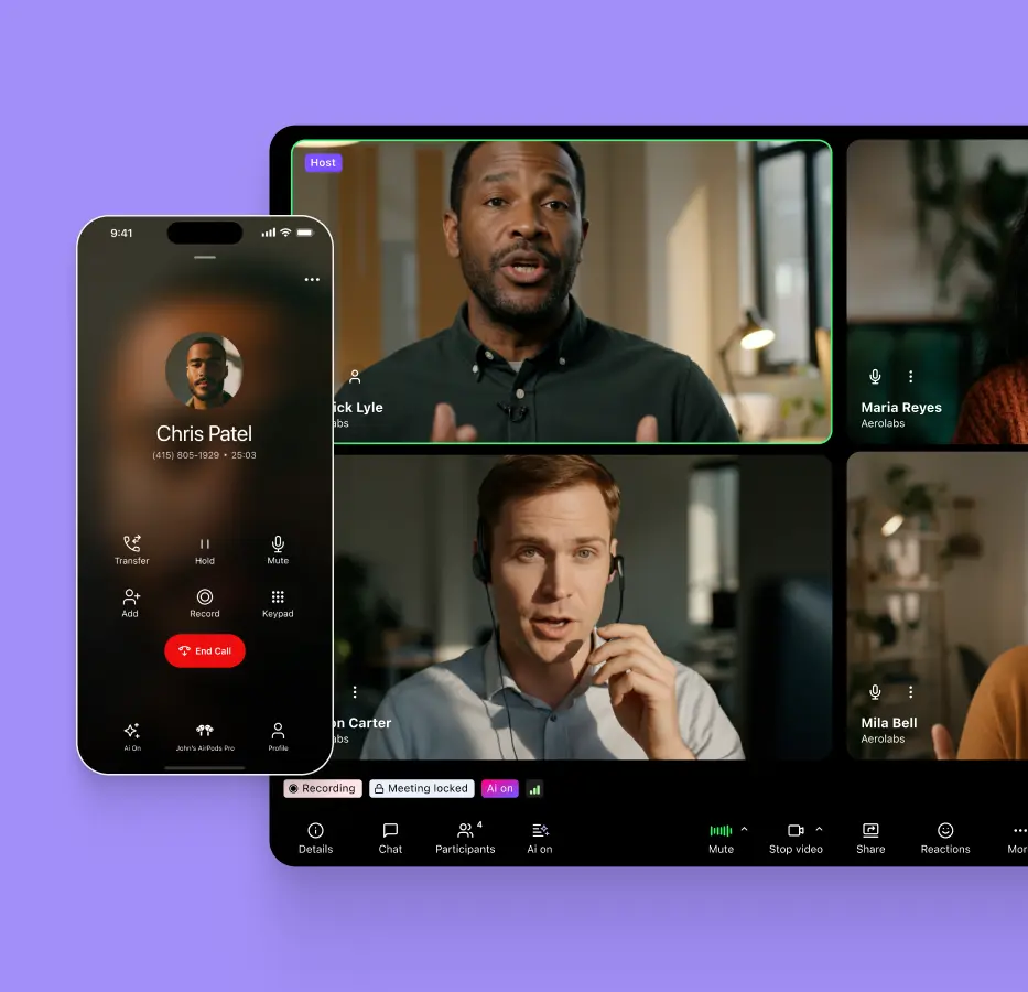 Dialpad communications dashboard