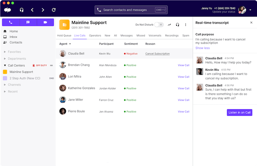 Listen in on Call sentiment analysis blog size