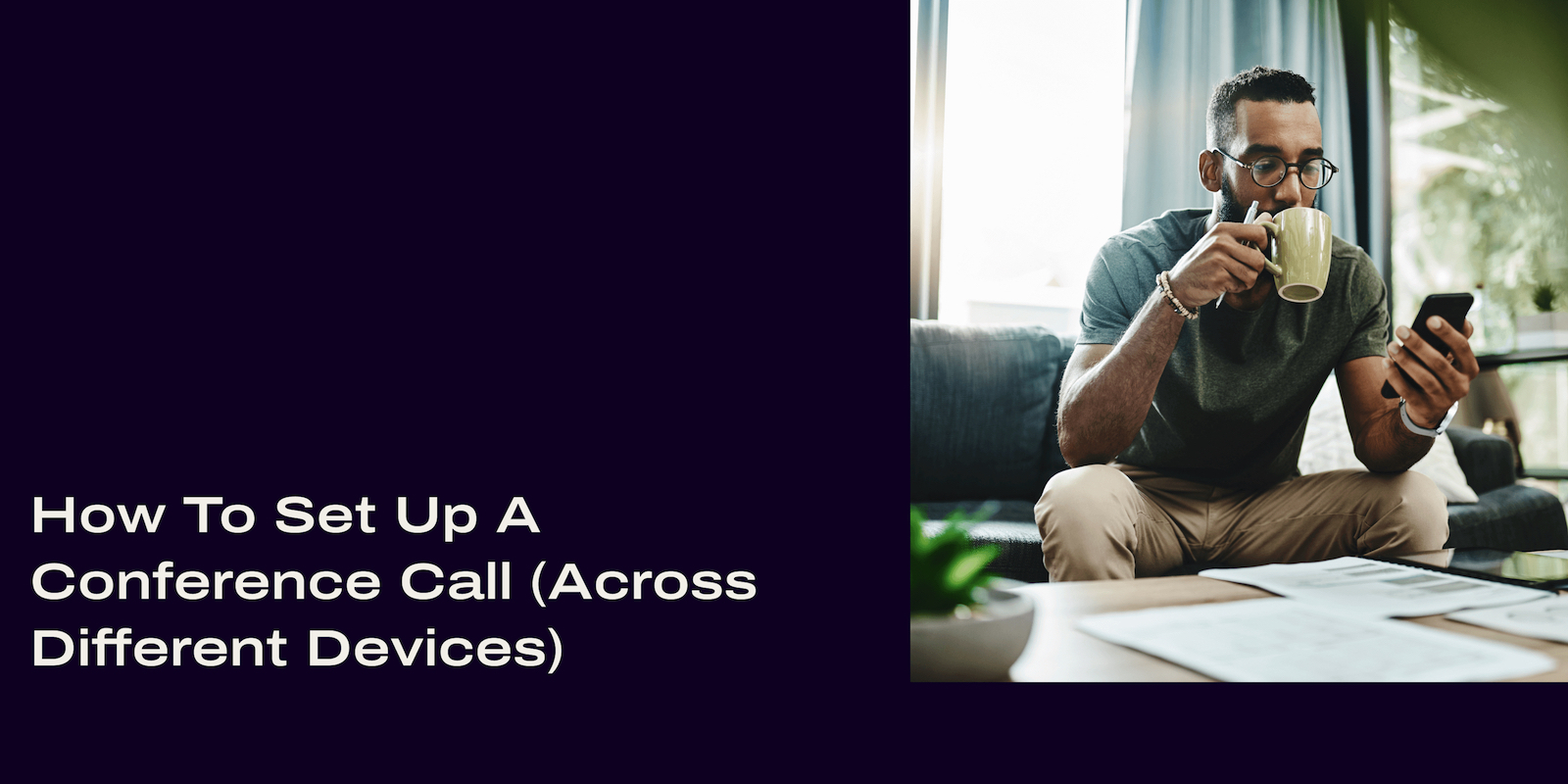16 How to set up a conference call header