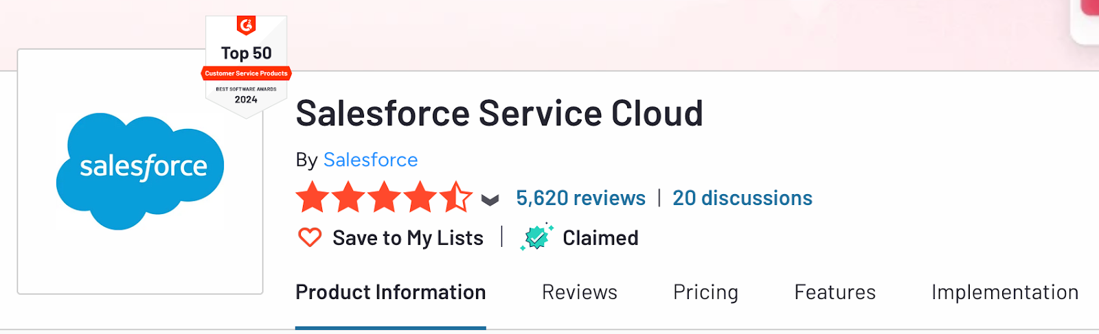 Salesforce Service Cloud