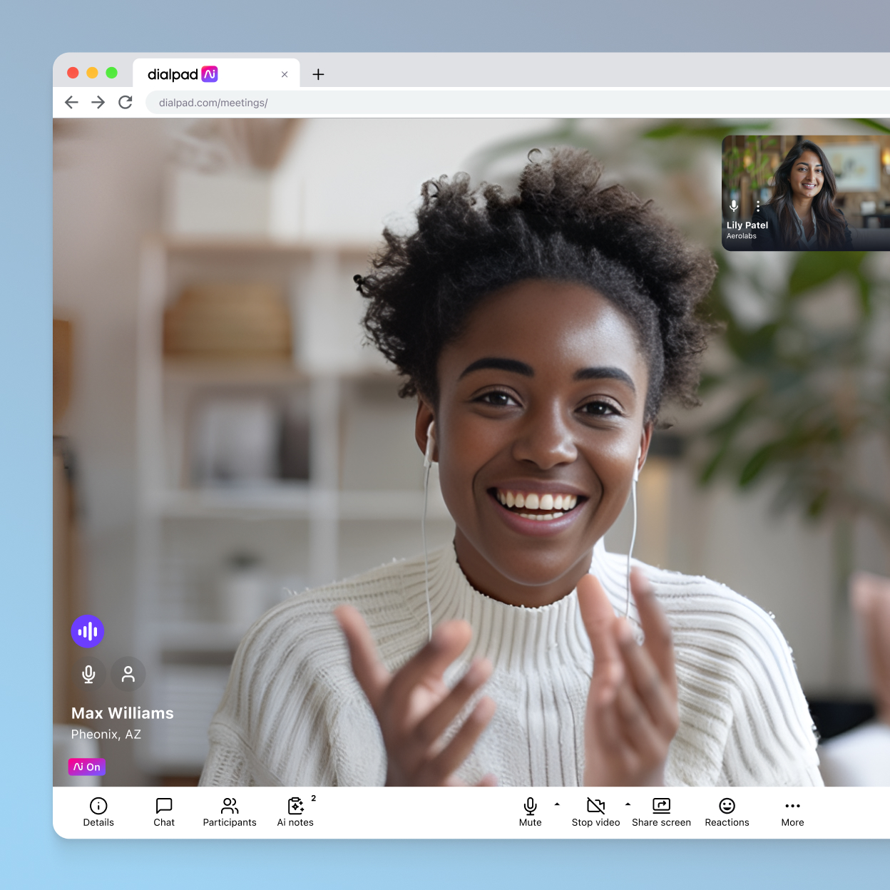 Cloud Phone System Header