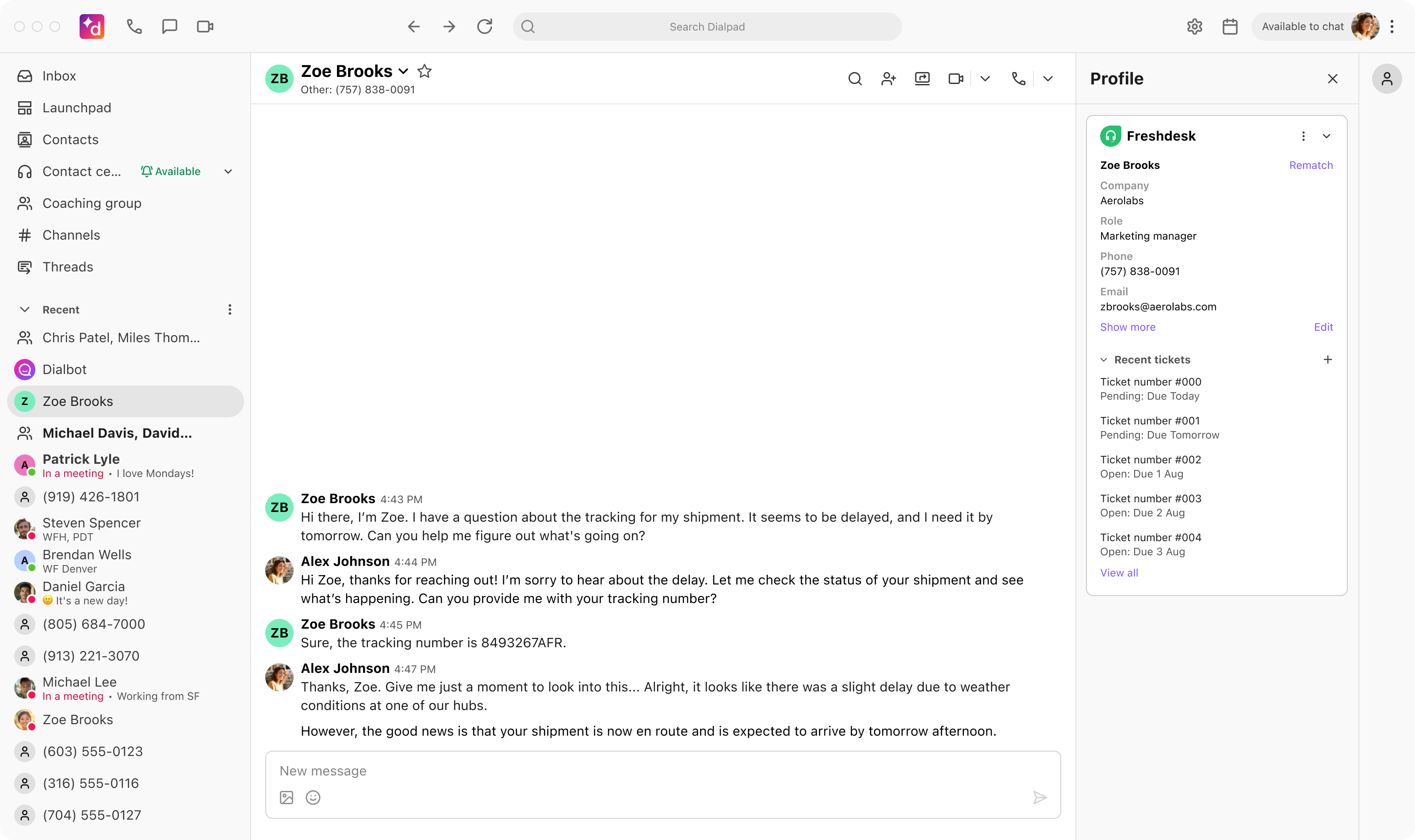 Freshdesk app image 1