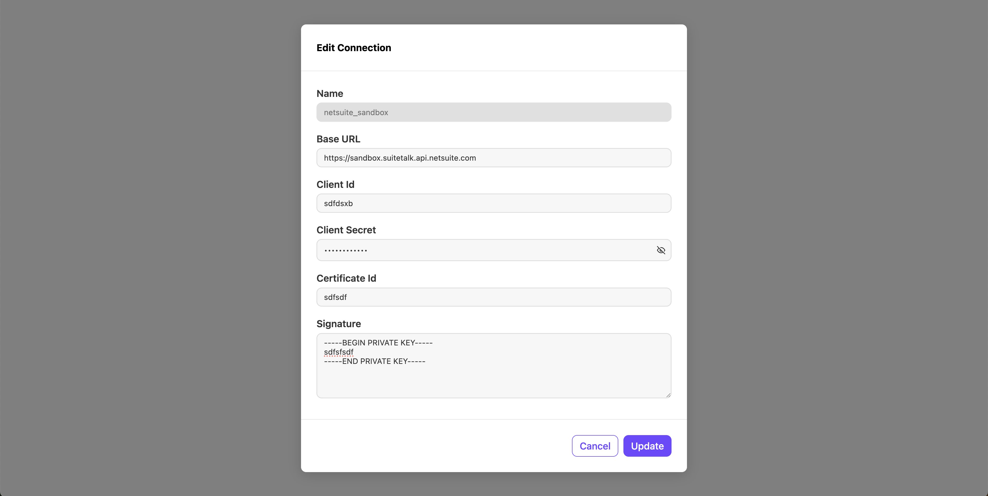 self-enablement step 2 connection