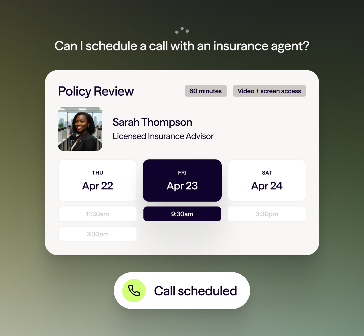 AI Agents for insurance