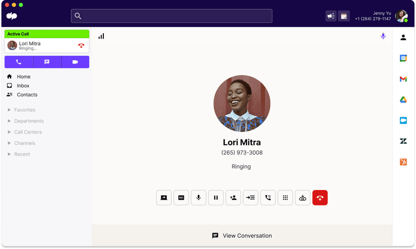 Placing and receiving calls blog size