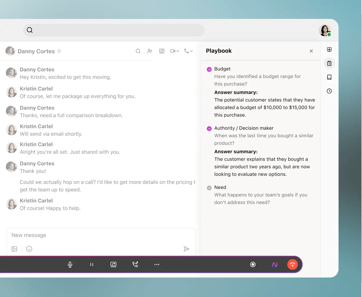 Sreenshot of AI playbook - gradient green bg