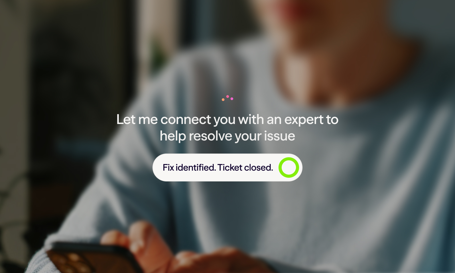 Agentic AI for customer support