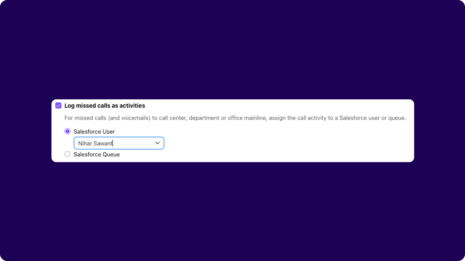 36. Automatic Missed Call Logging in Salesforce