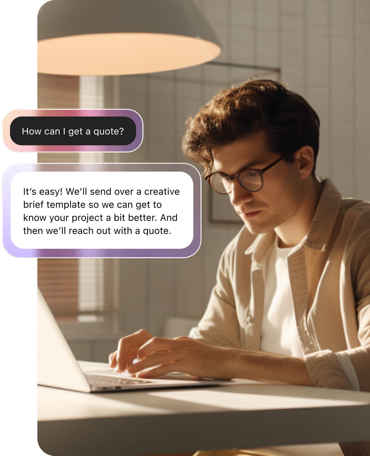 A customer interacting with an automated support chatbot from Dialpad