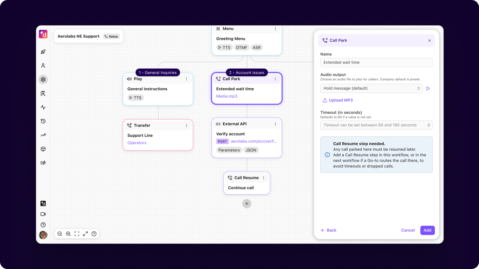Seamless background processing for Workflows
