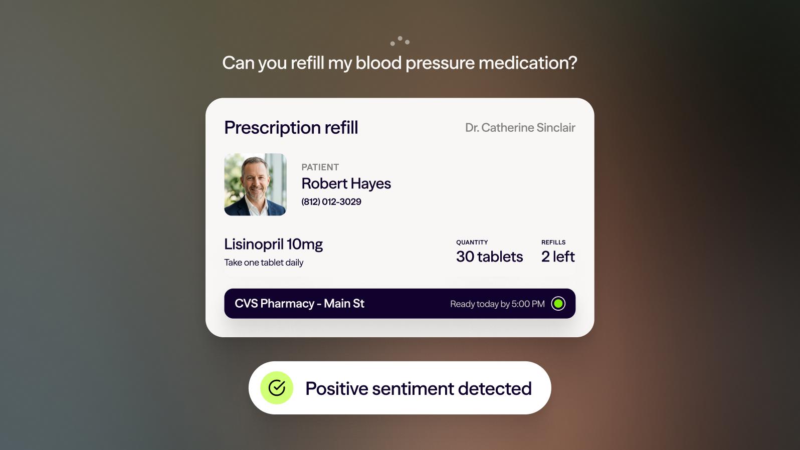 Understand intent and context across the conversation