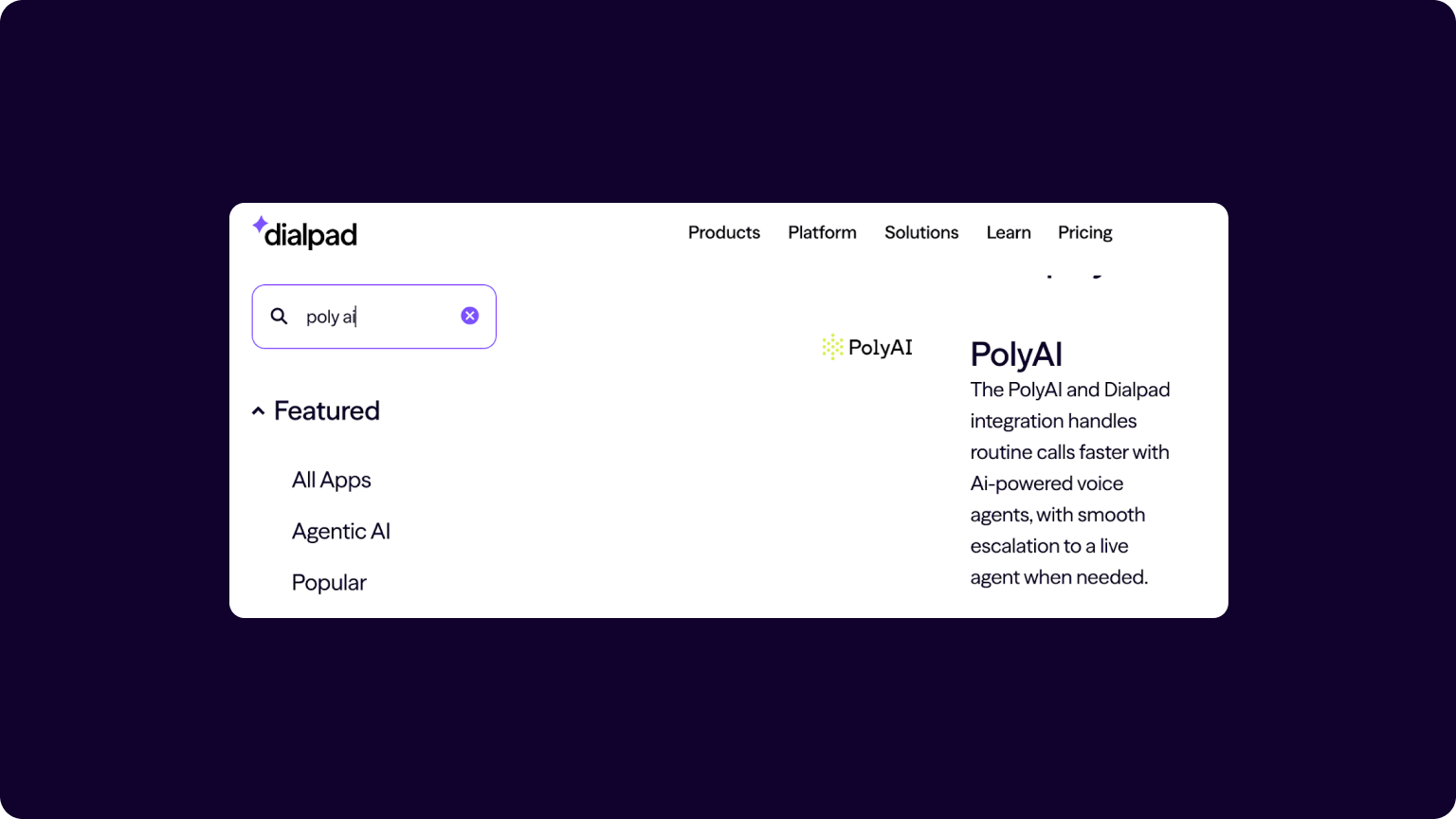 61. Better customer experience with the PolyAI and Dialpad integration