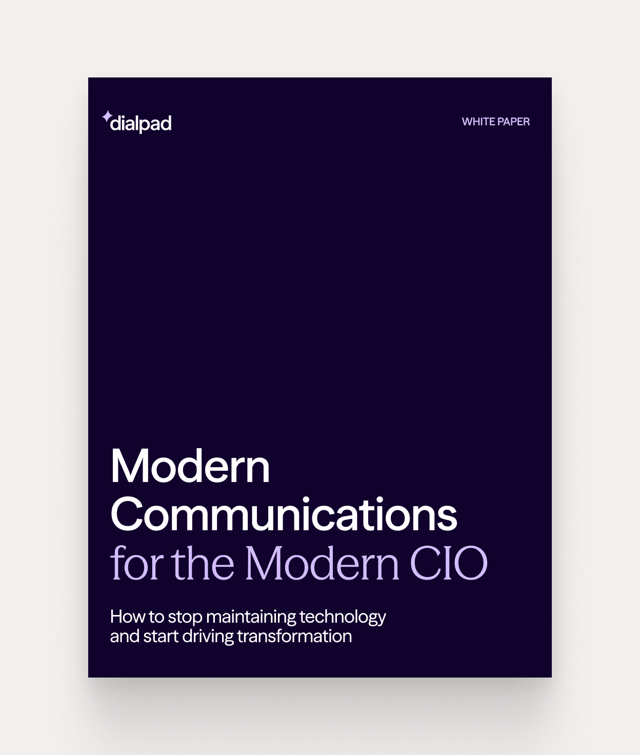 Cloud isn’t the future. It’s the foundation.