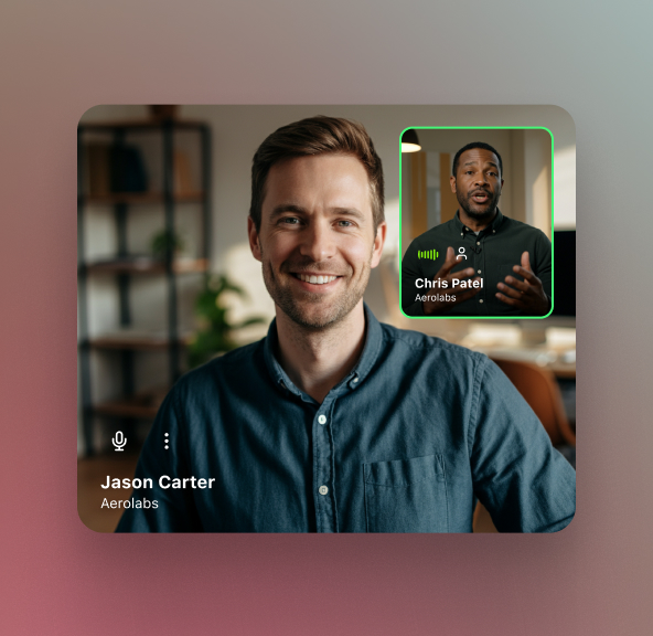 AI Meetings-grid card