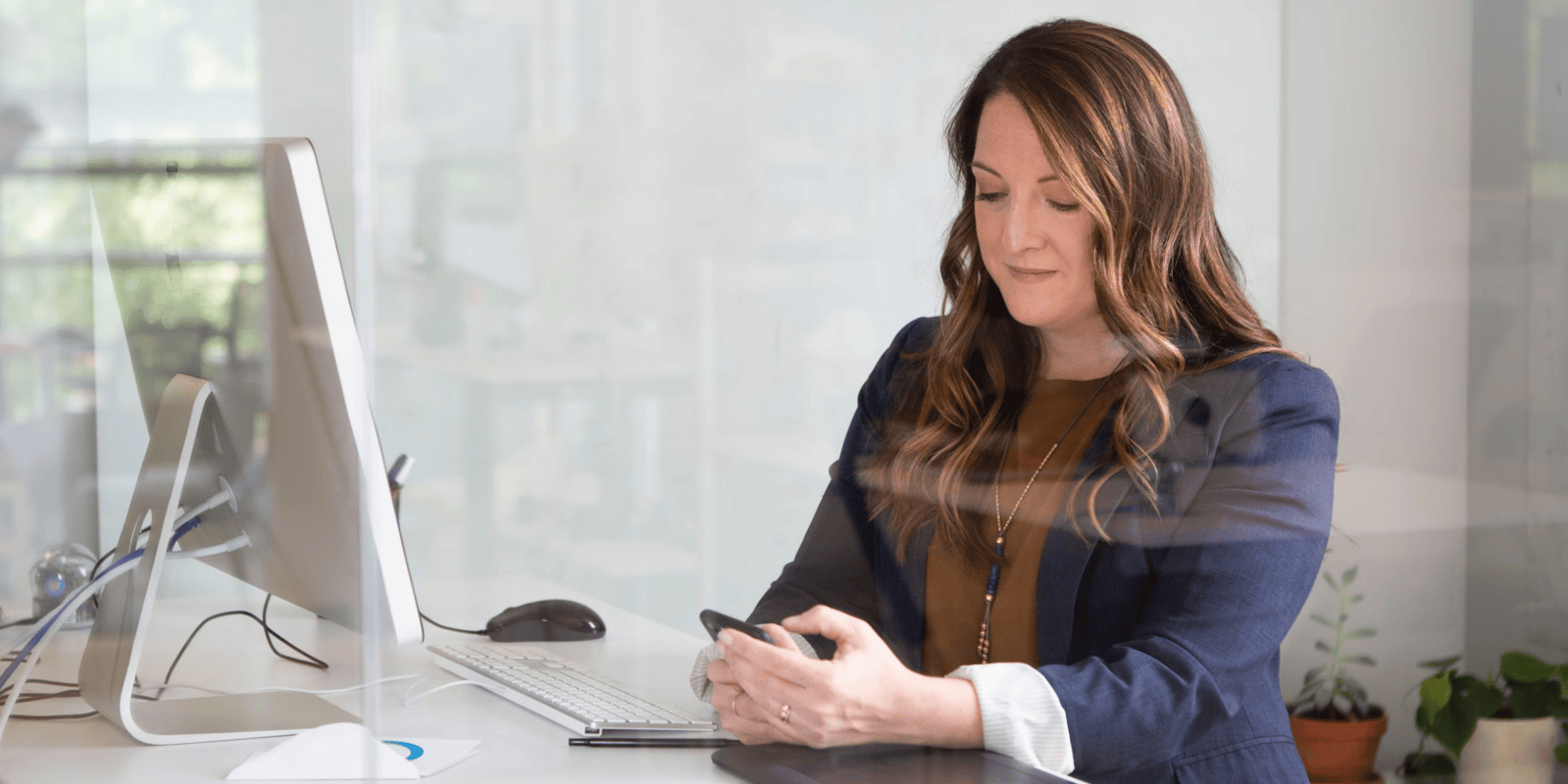 Customer communications header