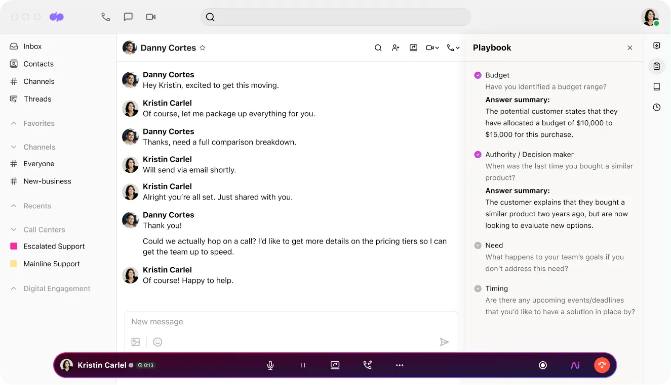 AI playbooks - "Danny Cortez"