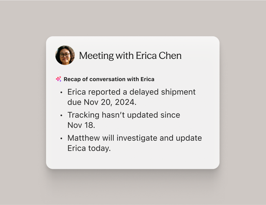 Grid Card - Dialpad Connect