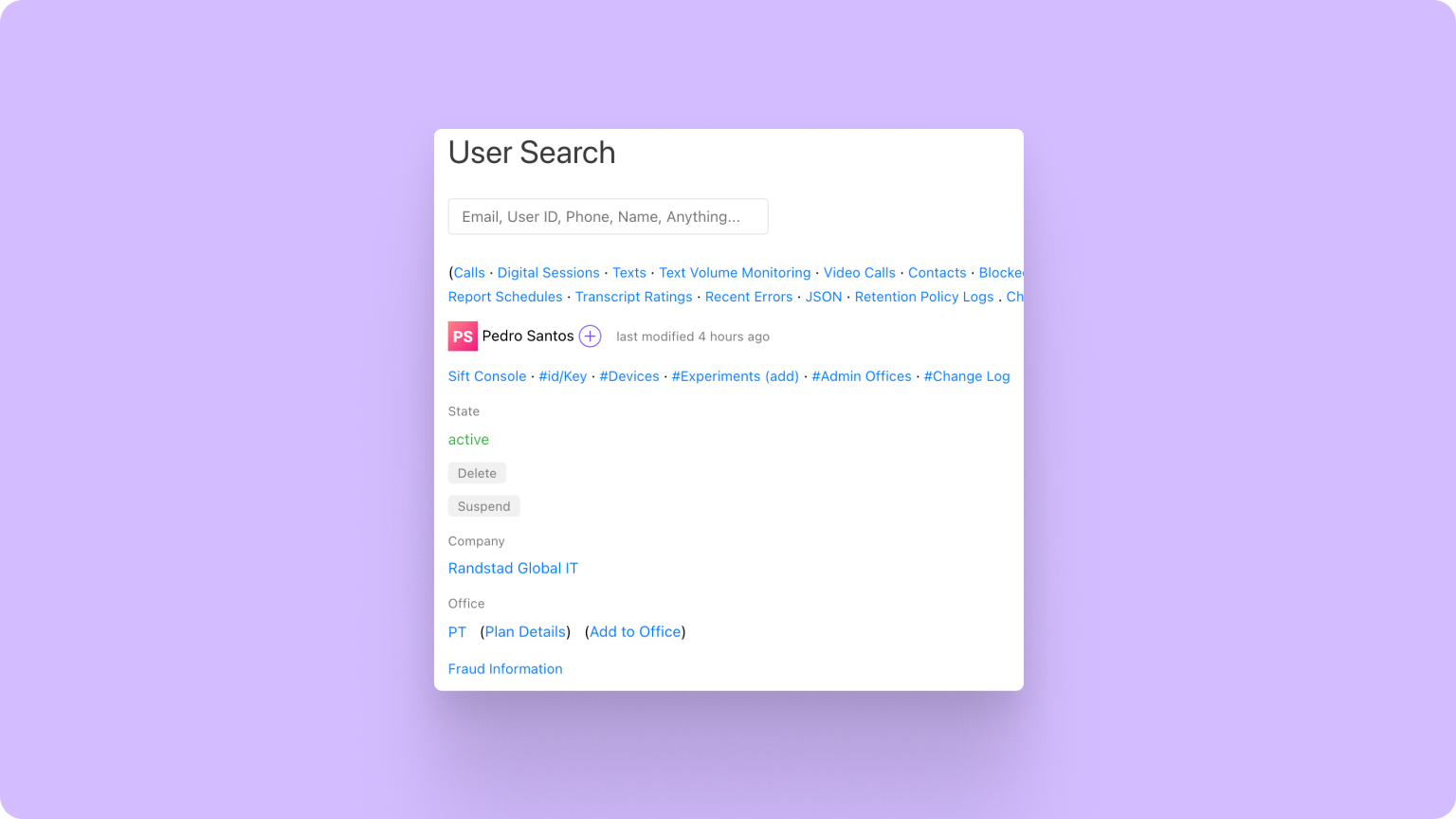 87. Admins can now reactivate users without a support ticket
