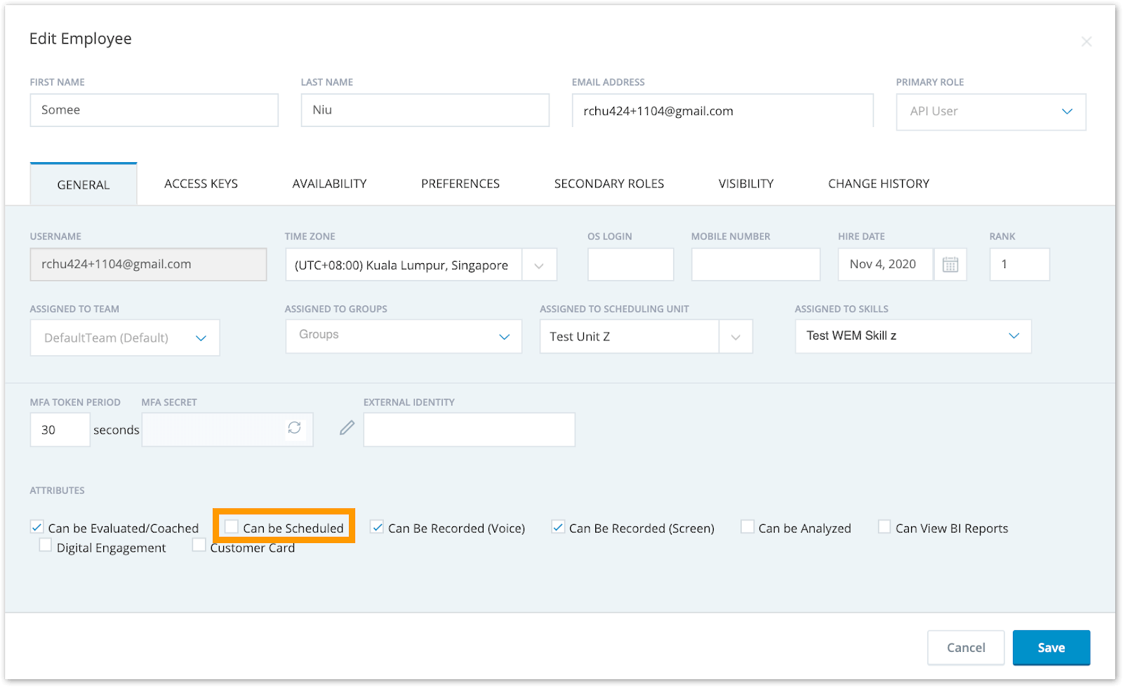 RingCentral contact center
