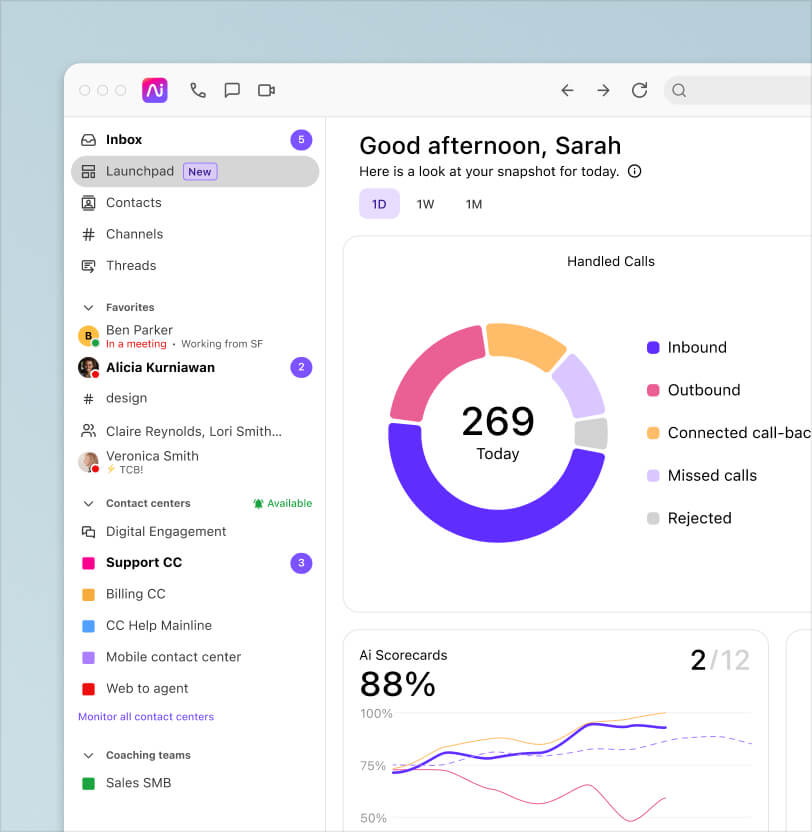 Screenshot of Dialpad Support